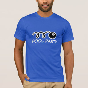Humorous t-shirt for pool players   Eightball