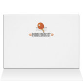 Humorous Table Tennis Cards (Inside Horizontal (Top))