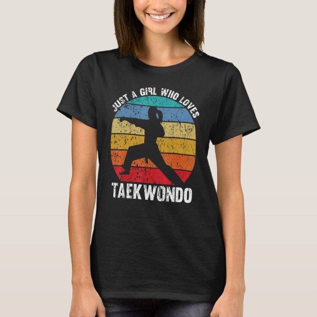 Humorous Taekwondo Kickboxer Kendo Kickboxing Enth T-Shirt (Front)