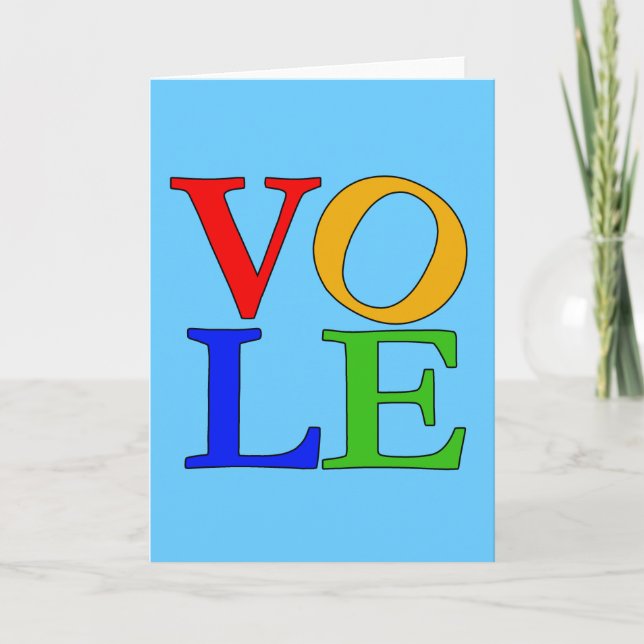 Humorous Take on LOVE T-shirts and Gifts Holiday Card (Front)