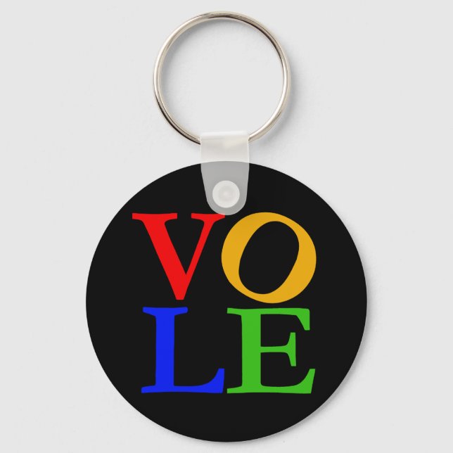 Humorous Take on LOVE T-shirts and Gifts Keychain (Front)