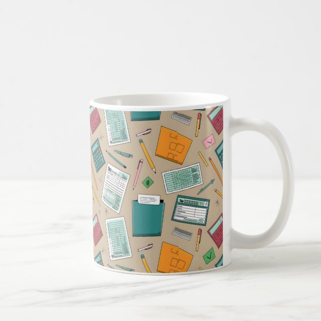 Humorous Tax Day Relief Gift Coffee Mug (Right)