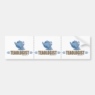 Humorous Tea Bumper Sticker