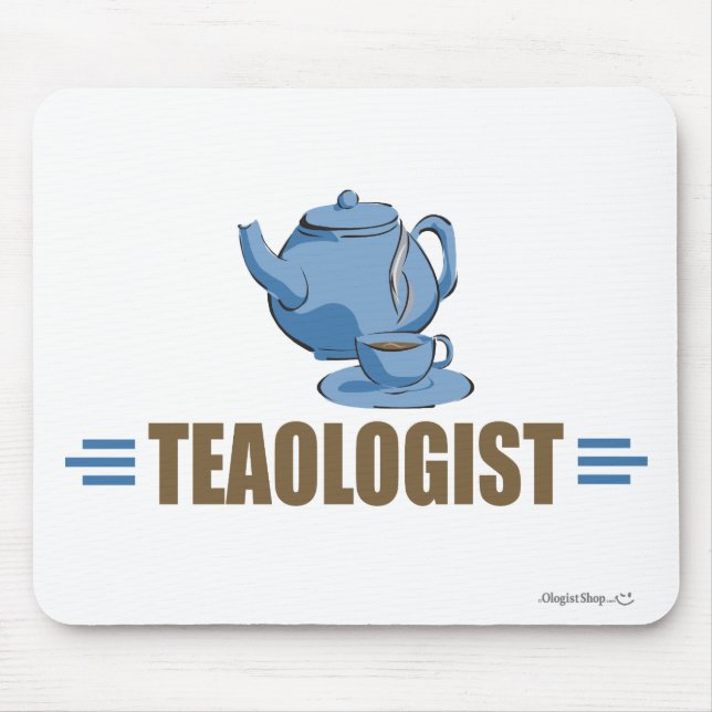 Humorous Tea Mouse Pad (Front)
