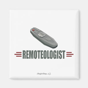 Humorous Television Remote Control Magnet
