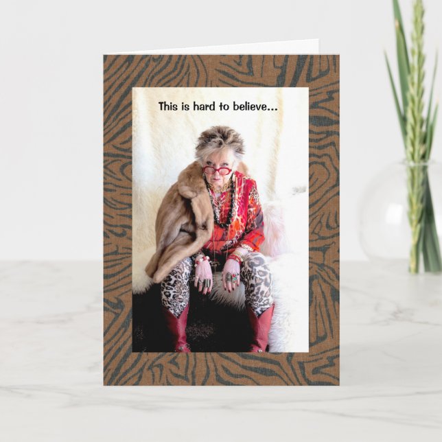 Humorous & terrifying that I'm considered an Adult Card (Front)