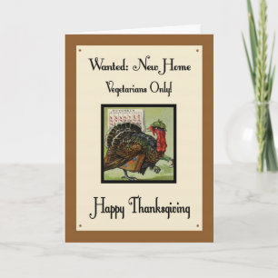 Humorous Thanksgiving Day Card