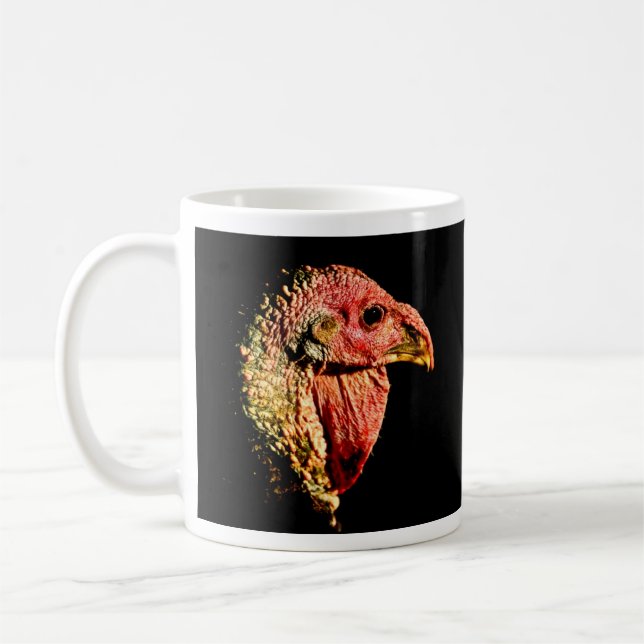 Humorous Thanksgiving mug (Left)