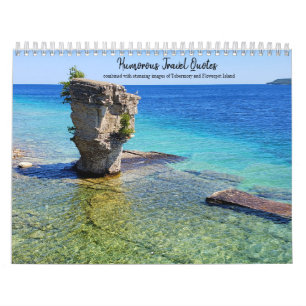 Humorous Travel Quotes Calendar