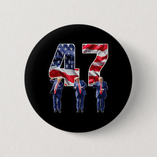 Humorous Trump Funny Victory Dance Trump Dancing A Button