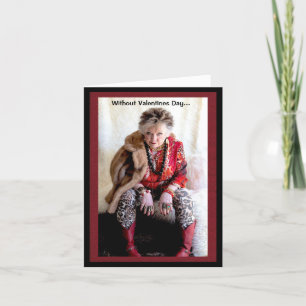 Humorous Valentine's Day Thought Greeting Card