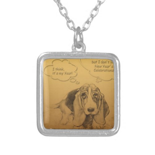 Humorous Vietnamese Chinese Dog Year S Necklace