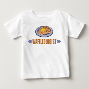Humorous Waffle Chef Baby T-Shirt