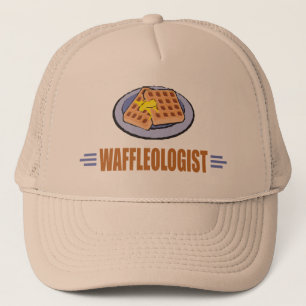 Humorous Waffle Chef Trucker Hat