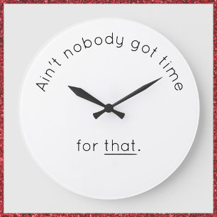 Humorous Wall Clock