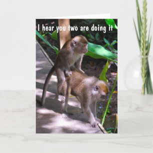 Humorous Wedding Best Wishes for a Special Couple Card