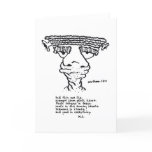 Humorous Well-Read Freak Card 1-6-23