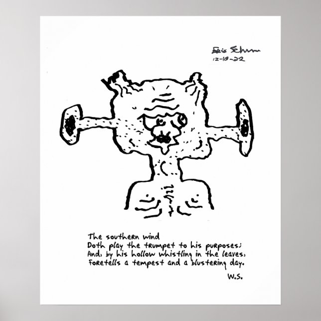 Humorous Well-Read Freak Poster 12-10-22 (Front)