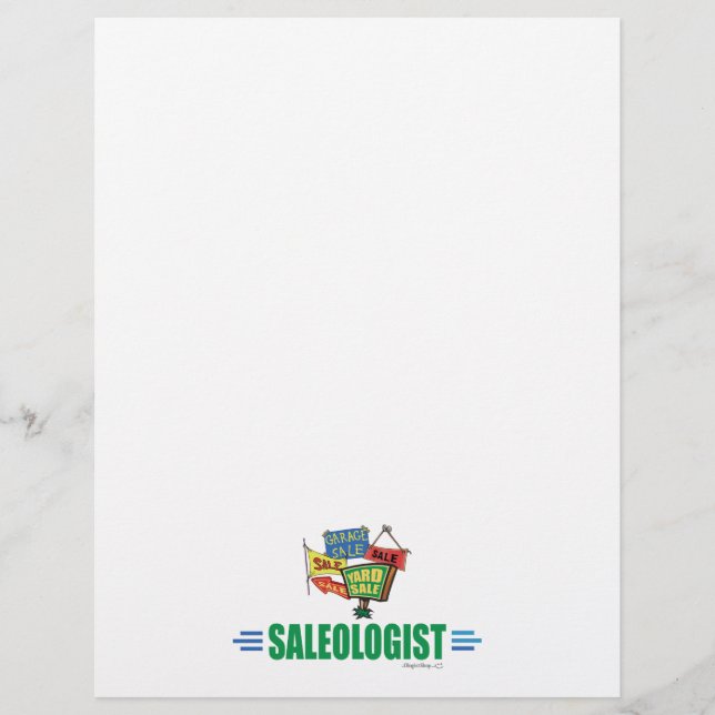 Humorous Yard Sale Flyer (Front)