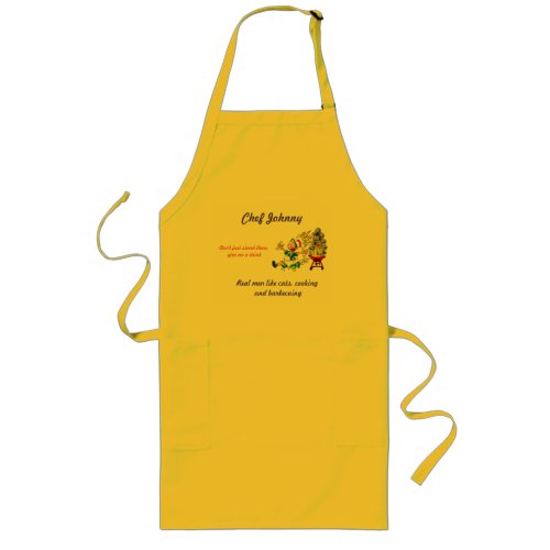 Humourous BBQ  Apron for Men