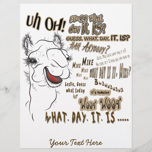 Hump Day Camel (Front)