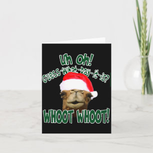 Hump Day Camel Christmas Card