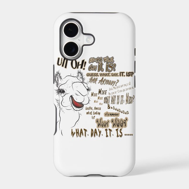 Hump Day Camel Iphone Case (Back)