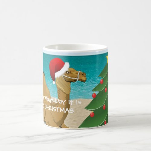 Hump Day Camel Merry Christmas Mug