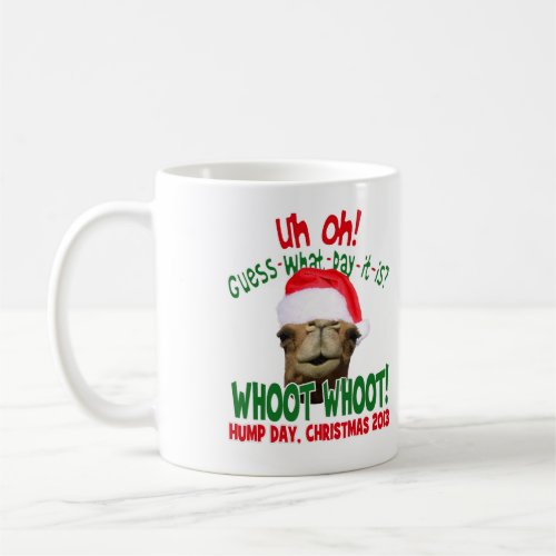 Hump Day Camel Santa Christmas 2013 Mug