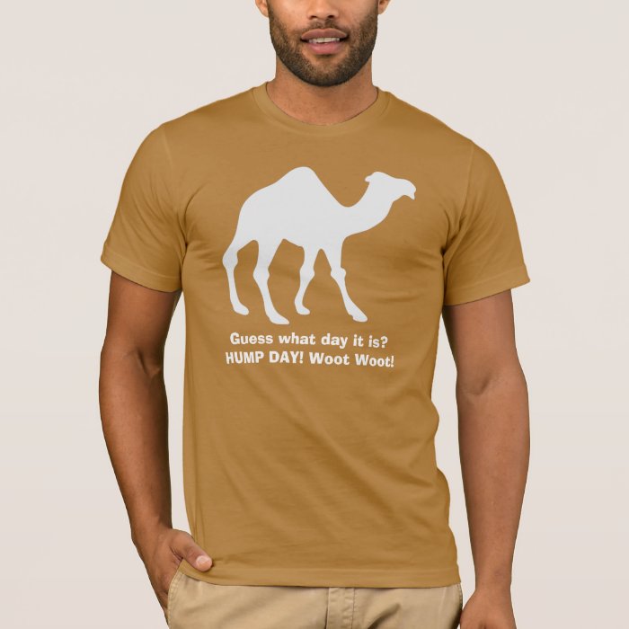 Hump Day Camel Tee Shirt | Zazzle