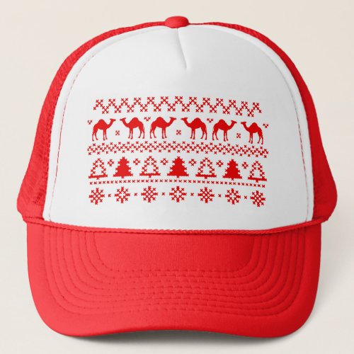 Hump Day Camel Ugly Christmas Sweater Hat