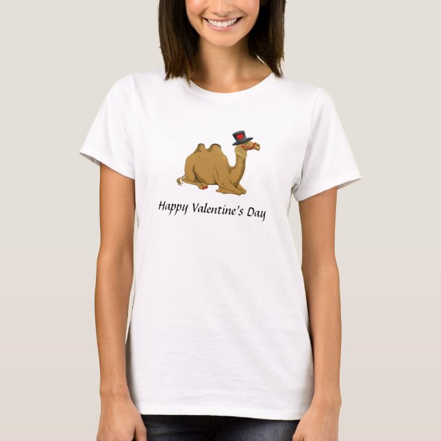 Hump Day Camel Valentines Day t-shirt (Front)