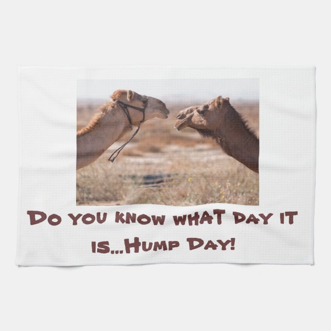 Hump Day Camels Towel (Horizontal)