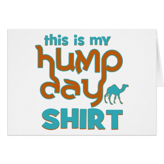 Hump Day Cards (Front Horizontal)