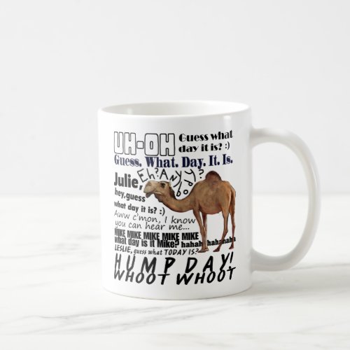 hump day coffee mug