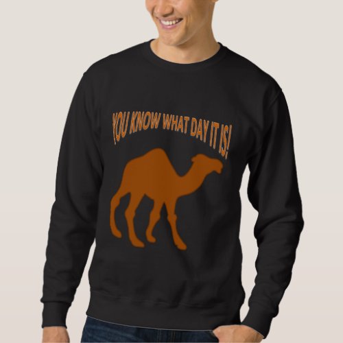 HUMP DAY Hump Day Camel _Shirt Sweatshirt