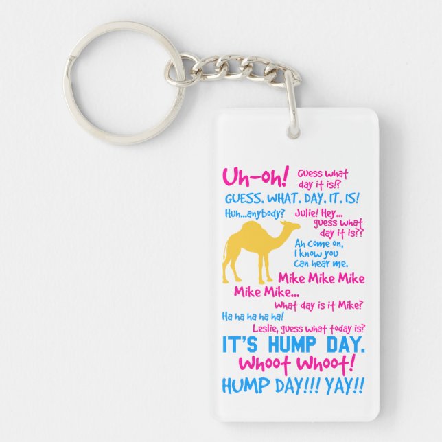 Hump Day Keychains (Front)