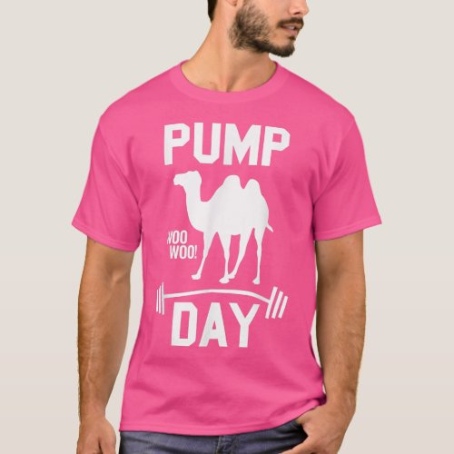 Hump Day Pump Day Wednesday Fitness Gym Workout  T_Shirt