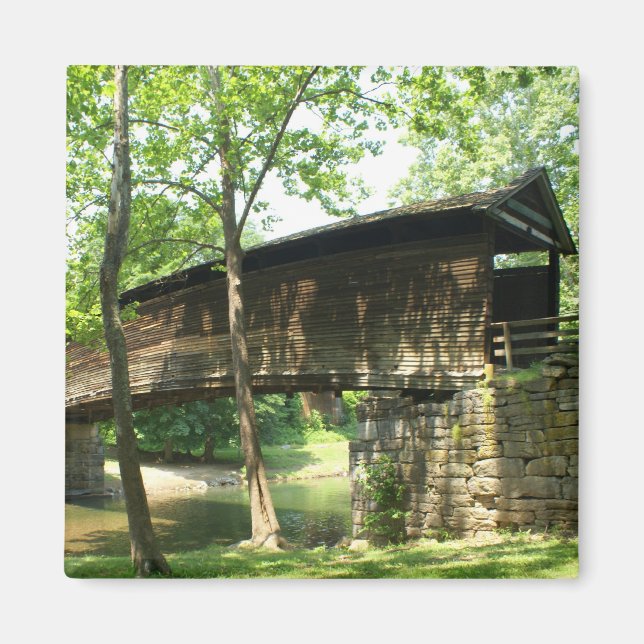 Humpback Covered Bridge Magnet (Front)