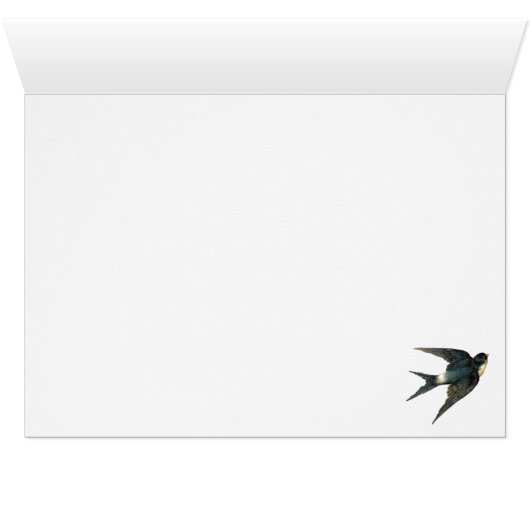Humpback Covered Bridge VA Hello Blank Note Card (Inside Horizontal (Bottom))