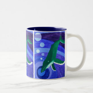 Humpback Song Two-Tone Coffee Mug