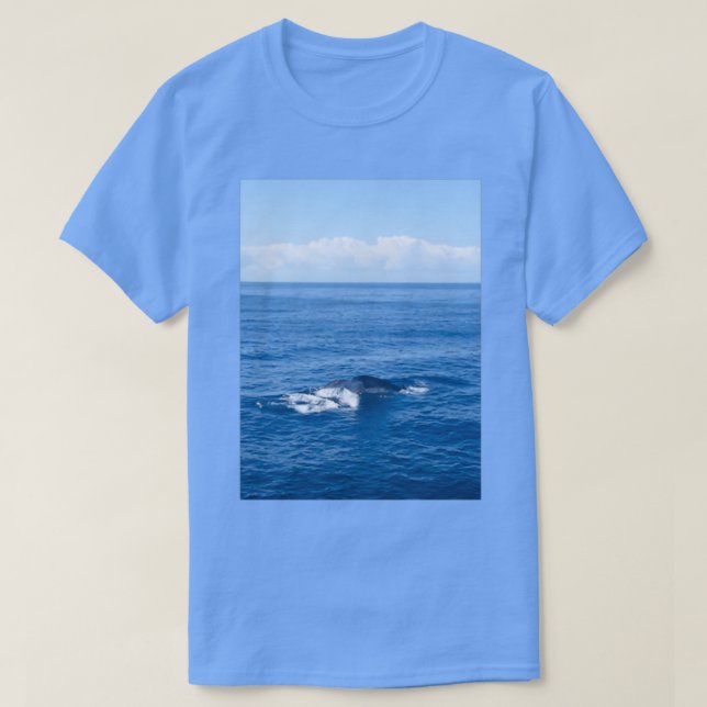 Humpback Whale 40 T-Shirt (Design Front)