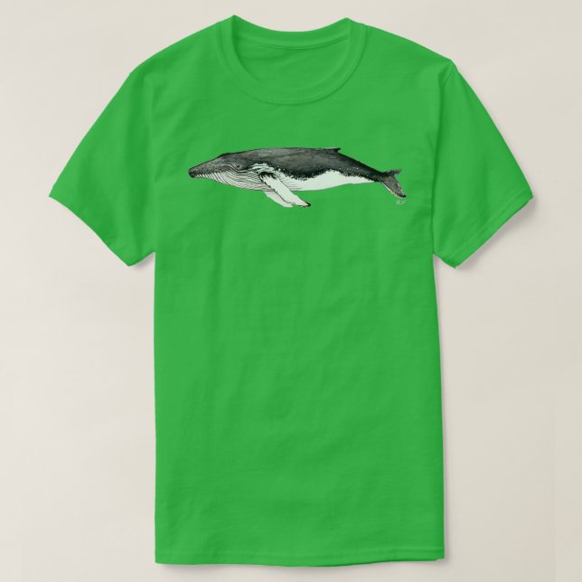 Humpback whale 50 T-Shirt (Design Front)