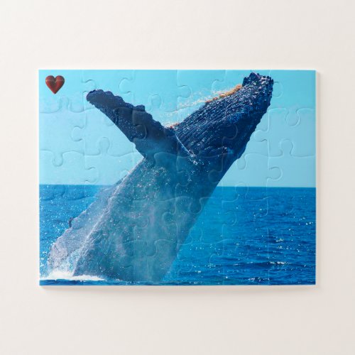 Humpback Whale Alaska Jigsaw Puzzle