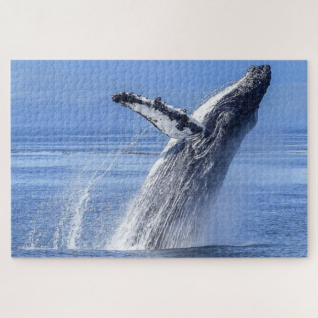 Humpback Whale Alaska Jigsaw Puzzle (Horizontal)