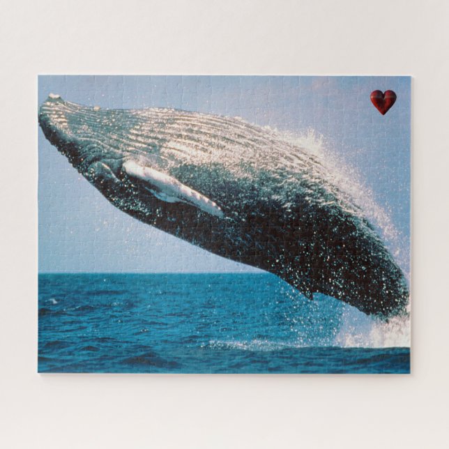 Humpback Whale Alaska Jigsaw Puzzle (Horizontal)