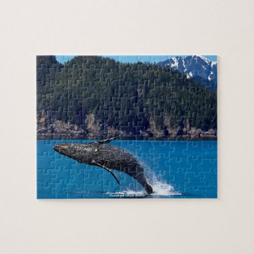 Humpback Whale Alaska Jigsaw Puzzle