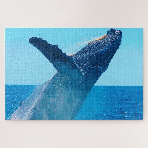 Humpback Whale Alaska Jigsaw Puzzle