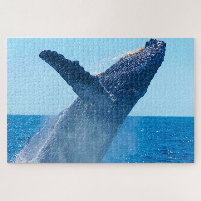 Humpback Whale Alaska Jigsaw Puzzle (Horizontal)