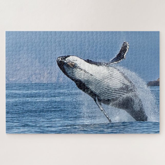 Humpback Whale Alaska Jigsaw Puzzle (Horizontal)
